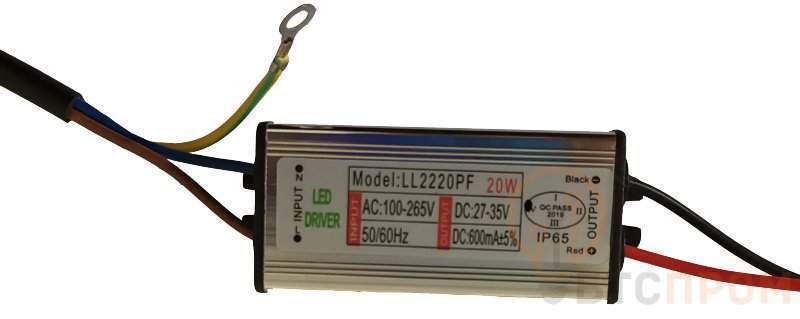Драйвер для светодиодных светильников Led Favourite  LL2220PF 600mA 20W IP65 фото в каталоге от BTSprom.by  Драйвер для светодиодных светильников Led Favourite  LL2220PF 600mA 20W IP65 фото в каталоге от BTSprom.by