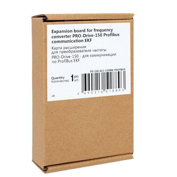  Карта расширения для преобразователя частоты PRO-Drive PD-150-ACC-COMM-PROFIBUS EKF PD-150-ACC-COMM-PROFIBUS фото в каталоге от BTSprom.by