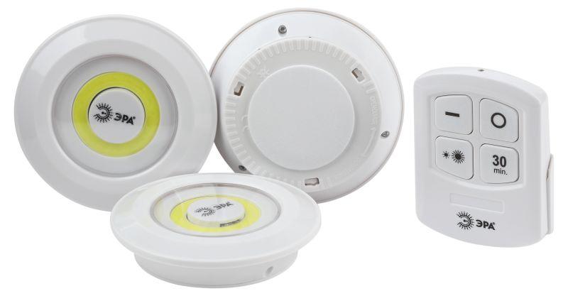 фонарь светодиодный подсветка sb-511 пушлайт 6вт (cob 3хaaa блистер 3шт+ик пульт) бел. эра б0052315 от BTSprom.by