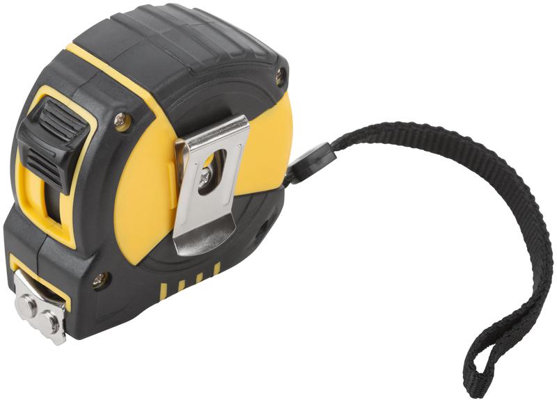  Рулетка Гранд 5мх19мм калибр. лента; нейлон. покрытие; магн. крючок; двойной стопор; прорезиненный корпус FIT 17325 фото в каталоге от BTSprom.by