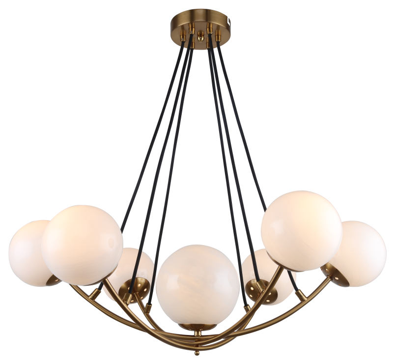 люстра dina 4099-307 7хe14 40вт дизайн rivoli б0055480 от BTSprom.by