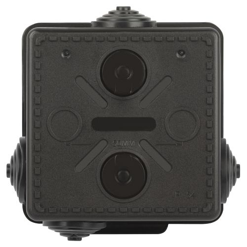  Коробка распаячная ОП 80х80х50мм с гермовводами 7 входов IP54 черн. KOR-80-80-50-7g-B Эра Б0061782 фото в каталоге от BTSprom.by