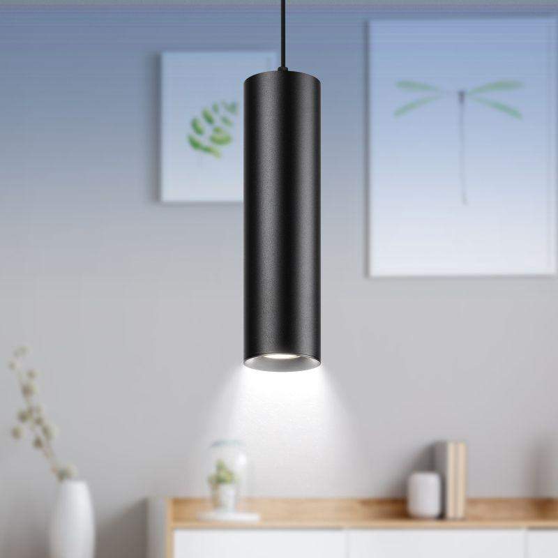подсветка pl1 gu10 bk 300 подвесной gu10 d80х300мм (20/240) черн. эра б0041506 от BTSprom.by
