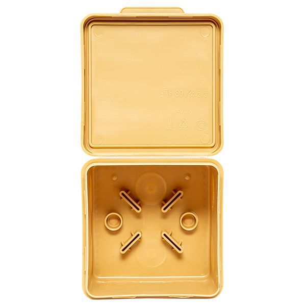  Коробка распаячная КМР-030-035 пылевлагозащ. 80х80х54 без мембранных вводов свет. дерево PROxima EKF plc-kmr-030-035-s фото в каталоге от BTSprom.by