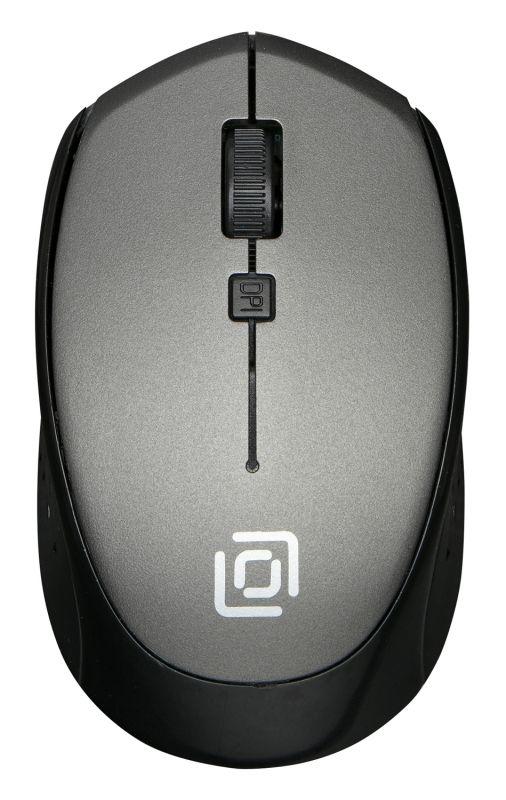 мышь 488mw сер./черн. оптическая 1600dpi беспроводная usb 3but sr-1807 grey оклик 1196571 от BTSprom.by