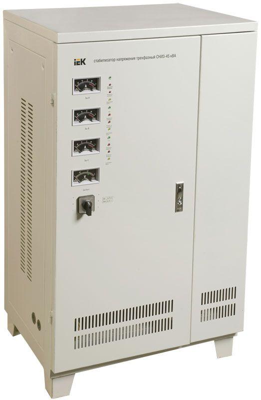 стабилизатор напряжения сни 3 45ква 3ф iek ivs10-3-45000 от BTSprom.by
