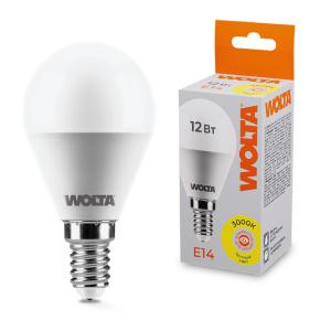 лампа светодиодная 12вт 3000к e14 wolta 25y45gl12e14 от BTSprom.by