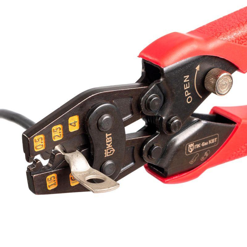  Пресс-клещи ПК-6м КВТ 78865 фото в каталоге от BTSprom.by