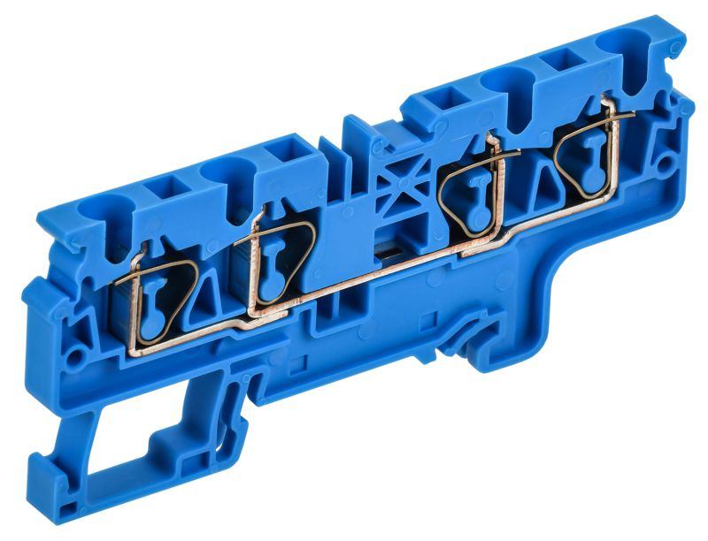 клемма пружинная cx4-4 bu 4кв.мм четырехконтактная син. armafix iek af-ct40-00-4-k07-004 от BTSprom.by