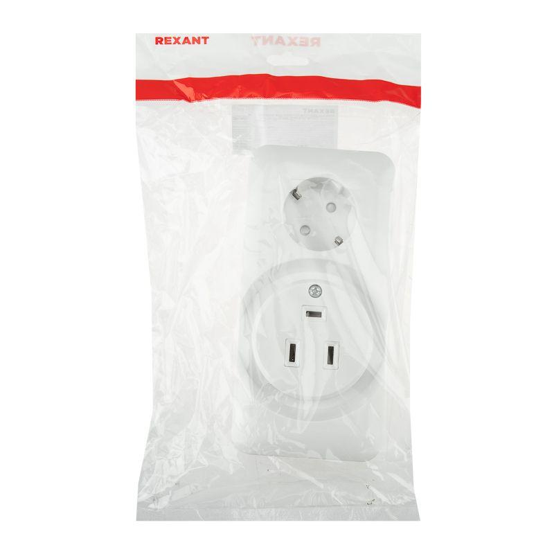  Розетка 2-м ОП РШ/Евро 32А/16А 2P+PE 250В для электроплиты бел. Rexant 11-8982 фото в каталоге от BTSprom.by