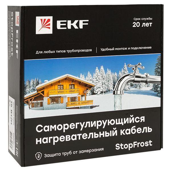 кабель нагревательный саморег. 15вт/м для обогрева трубопроводов stopfrost inside 1м ekf sfi-15-1 от BTSprom.by