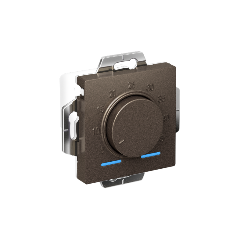 механизм термостата atlasdesign электрон. теплого пола с датчиком 10а мокко sche atn000635 от BTSprom.by