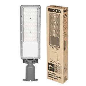 светильник светодиодный stl-100w/03 100вт 5700к ip65 12000лм 497х69х130мм с поворотным кронштейном уличный консольный сер. wolta pro от BTSprom.by