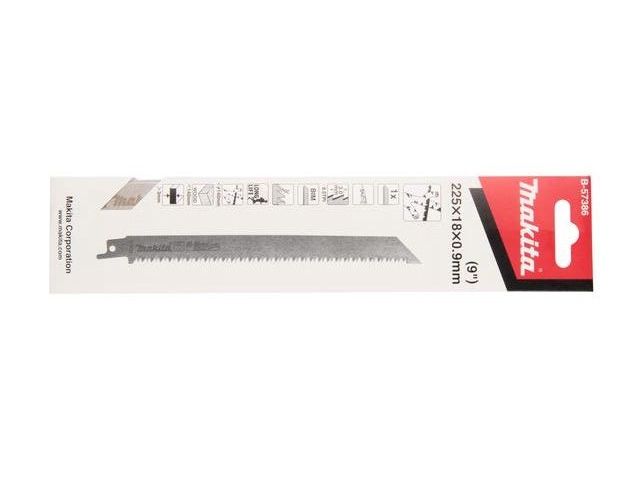 пилка сабельная по дереву (1 шт.) makita (пропил прямой, тонкий, аккуратный и чистый рез) b-57386 от BTSprom.by