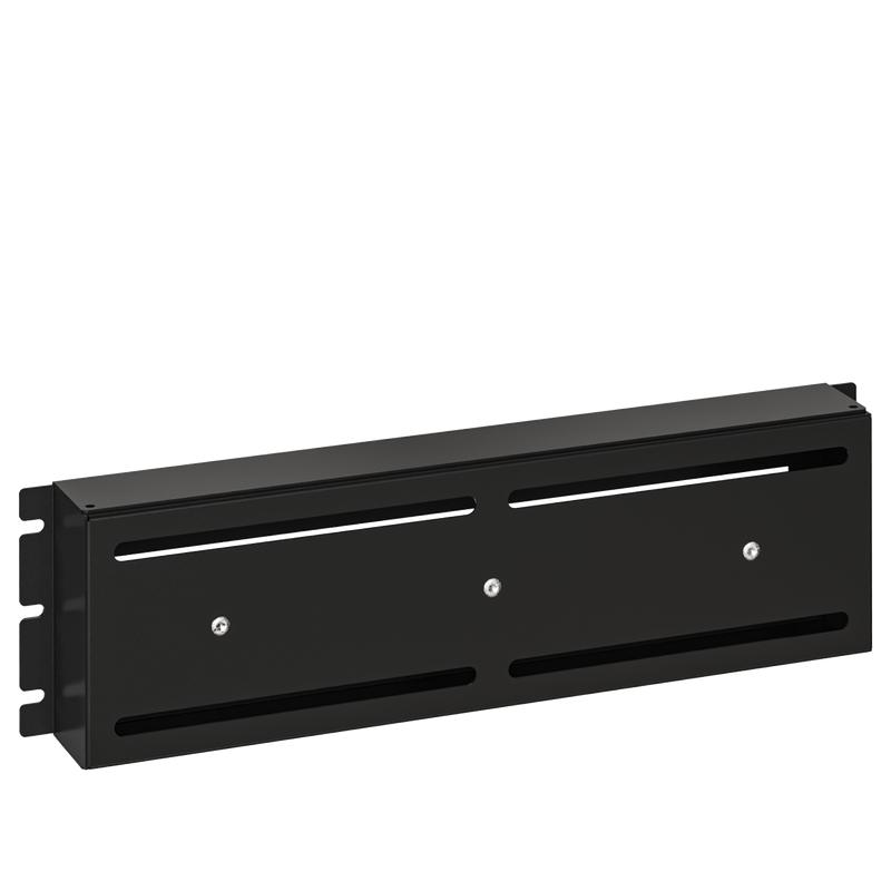  Корпус-панель с DIN-рейкой 19дюйм 3U 22 места RAL 9005 черн. SYSMATRIX DP 0003.900 фото в каталоге от BTSprom.by