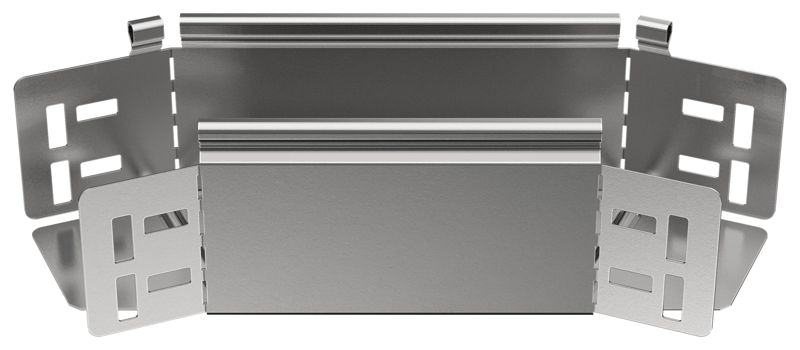 Угол для лотка 45град. 80х80 сталь 0.8мм ESCA 5 IEK ES5-PG-45-080-080-08 от BTSprom.by