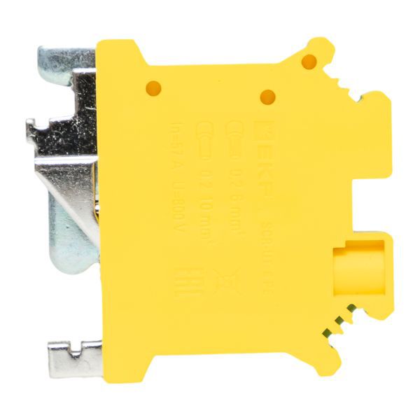  Колодка клеммная винтовая 6 UT земля EKF scr-ut-6-pe фото в каталоге от BTSprom.by