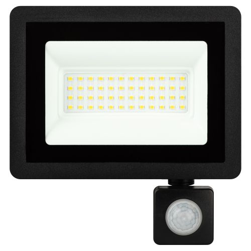  Прожектор светодиодный уличный LPR-042-2-65K-050 50Вт 6500К 4000лм IP44 регулируемый ИК датчик Эра Б0064292 фото в каталоге от BTSprom.by