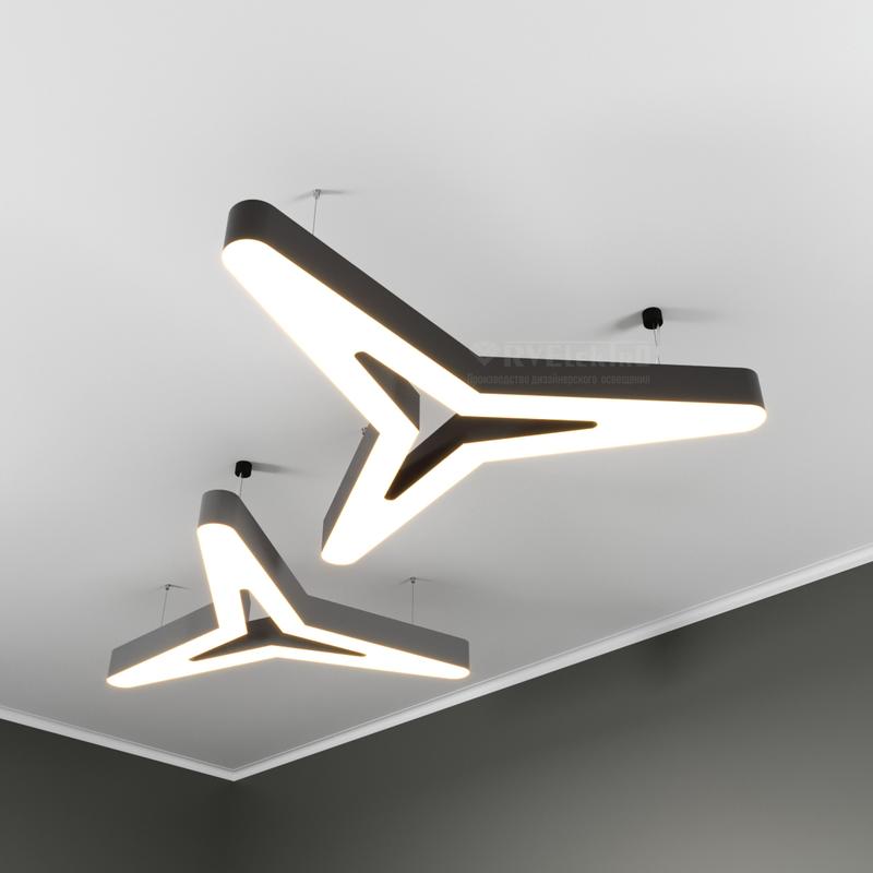 светильник светодиодный rve-lbx-hole-kasai-soft-1600-n 136вт 4000к 1600х1404х100мм накладной бел. rvelektro rve00001350 от BTSprom.by