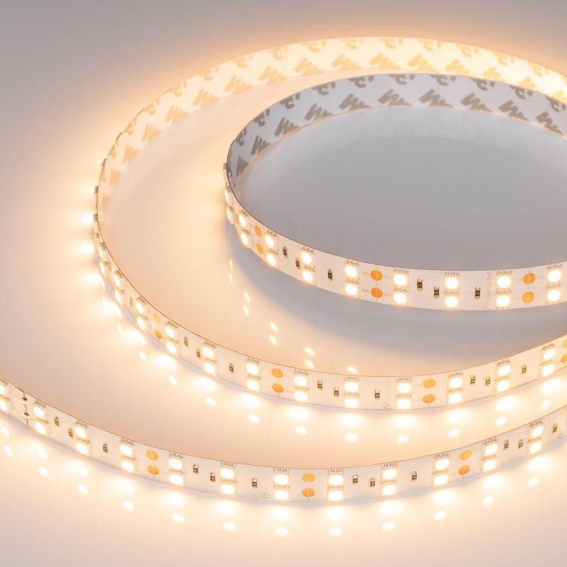 лента светодиодная rt-b120-15mm 24v warm 2700к 28.8вт/м ip20 5060 открыт. (уп.5м) arlight 011259(2) от BTSprom.by