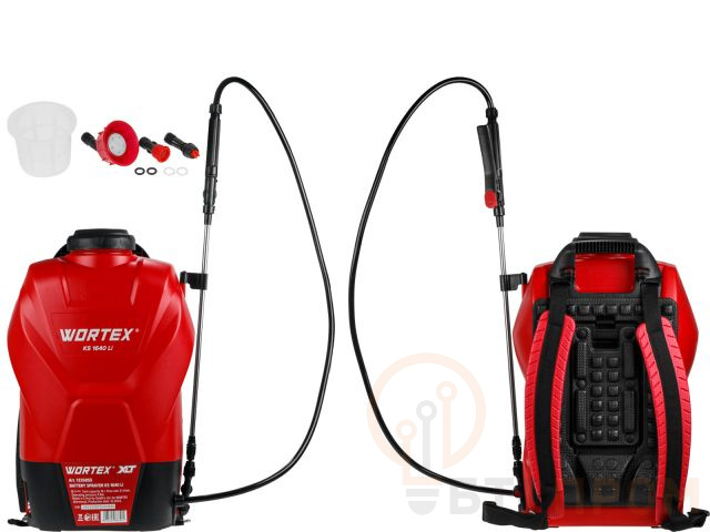 Аккум. опрыскиватель WORTEX KS 1640 Li в кор. ALL1 XLT SOLO 18В, 16 л (мягкая спинка, ручка для переноски) 1335855 фото в каталоге от BTSprom.by  Аккум. опрыскиватель WORTEX KS 1640 Li в кор. ALL1 XLT SOLO 18В, 16 л (мягкая спинка, ручка для переноски) 1335855 фото в каталоге от BTSprom.by