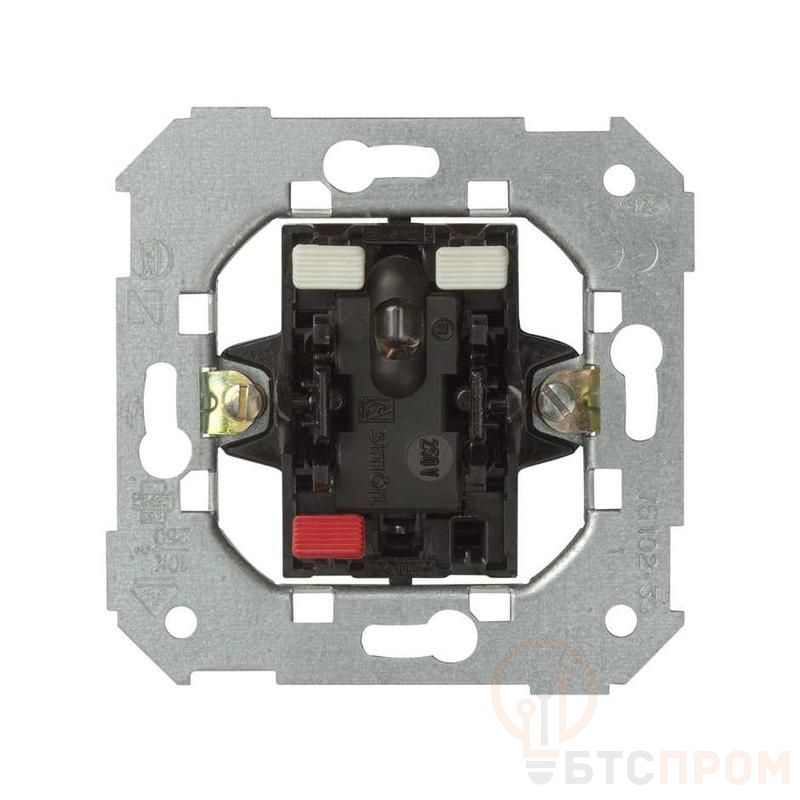 Выключатель 1-кл. СП Simon 82/82Nature/88 10А IP20 250В с контрол. подсветкой механизм Simon 75102-39 фото в каталоге от BTSprom.by  Выключатель 1-кл. СП Simon 82/82Nature/88 10А IP20 250В с контрол. подсветкой механизм Simon 75102-39 фото в каталоге от BTSprom.by