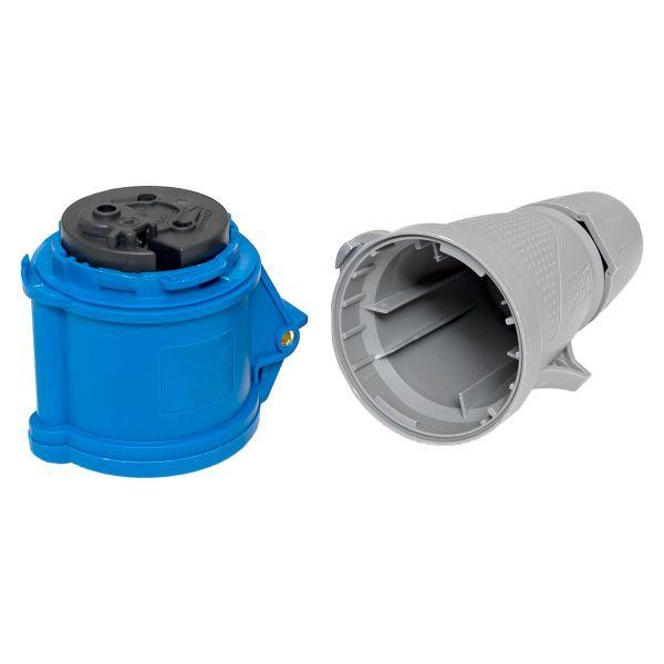  Розетка переносная 223 2P+PE 32А 220В IP44 PROxima EKF ps-223-32-220-PRO фото в каталоге от BTSprom.by