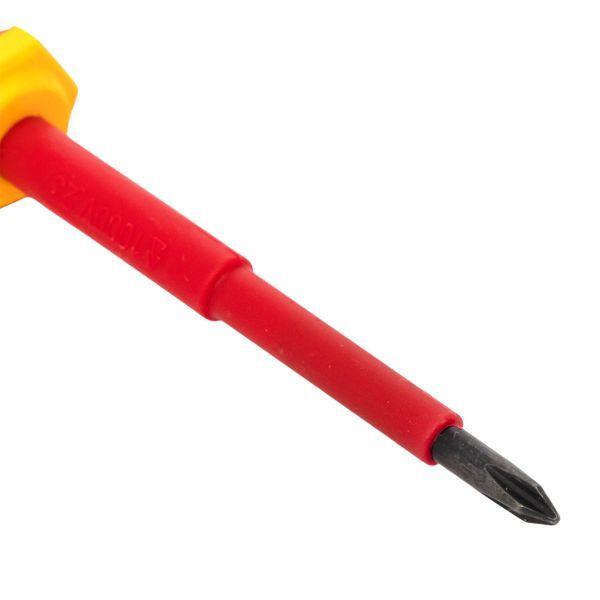  Отвертка PH1х80мм Master 1000В Basic EKF ph-1-80-mas-in фото в каталоге от BTSprom.by