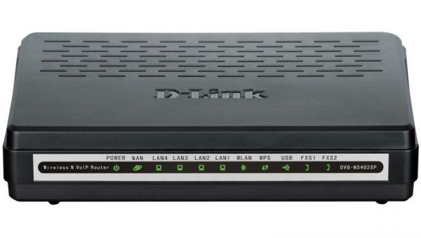 маршрутизатор беспроводной dvg-n5402sp/2s1u/c1b с поддержкой 3g 2 fxs-порта 1 pstn-порт usb-порт d-link 1356181 от BTSprom.by