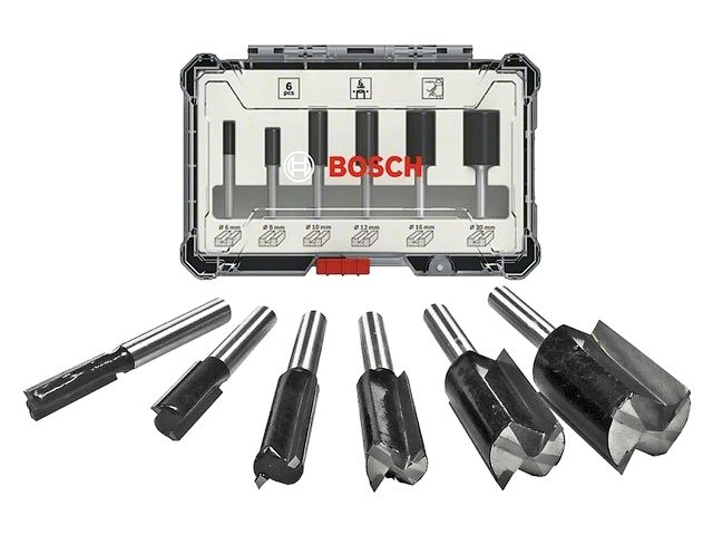 набор пазовых фрез 6мм (6шт) bosch 2607017465 от BTSprom.by
