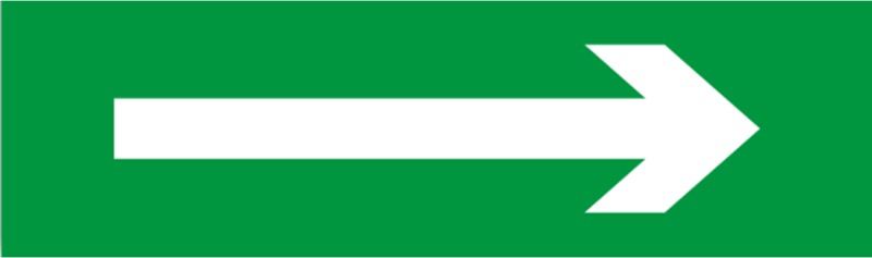 табло сменное 80 524 nl-топаз-стрелка направо navigator 80524 от BTSprom.by