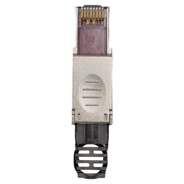  Коннектор полевой заделки RJ45 (8P8C) STP экранир. для кабеля кат.6 TERACOM PRO EKF TRP-PLUG-6STP-FST фото в каталоге от BTSprom.by