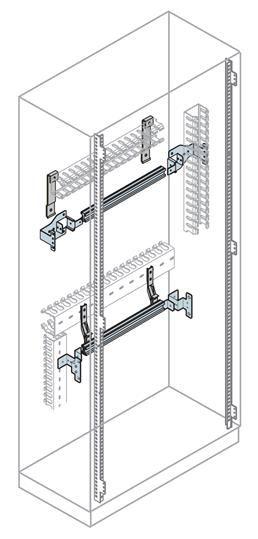 din-рейка l600 24мод. + фронт. кронштейн abb eh0024 от BTSprom.by