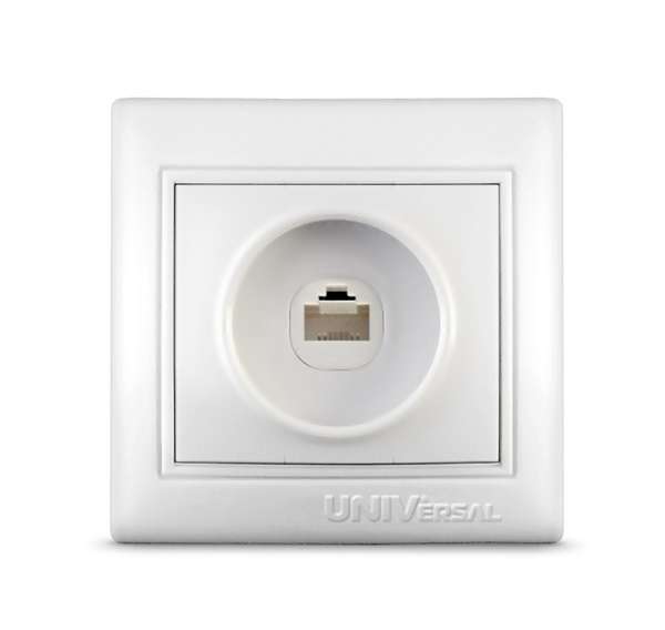 розетка компьютерная сп севиль 16а ip29 бел. universal с0051 от BTSprom.by