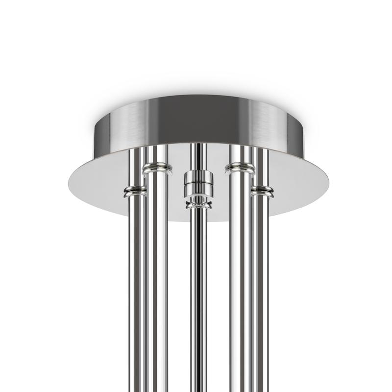  Люстра Ampera 40Вт E14х5 IP20 Freya FR2023PL-05CH фото в каталоге от BTSprom.by