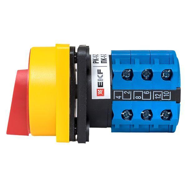  Переключатель кулачковый ПК-1-23 10А 3п "1-0-2" с блокировкой IP65 PROxima EKF pk-1-23-10-a65 фото в каталоге от BTSprom.by