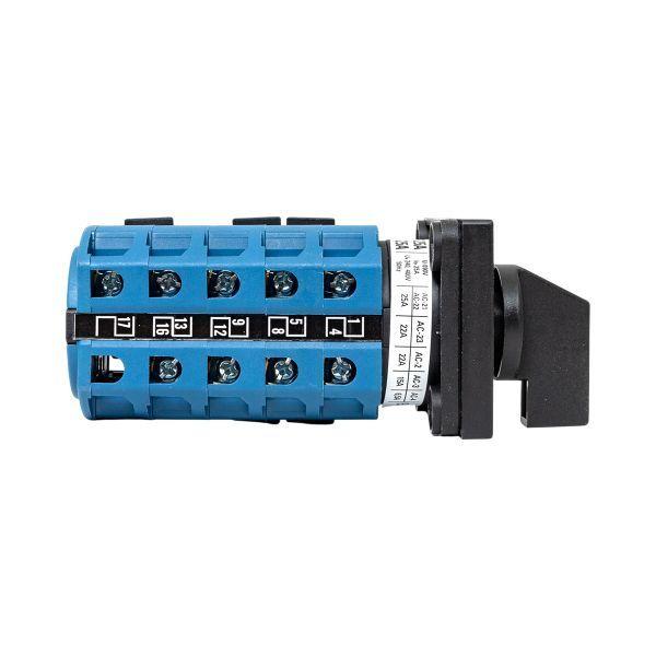  Переключатель кулачковый ПК-1-103 3п 25А "0-1-2-3" EKF pk-1-103-25 фото в каталоге от BTSprom.by