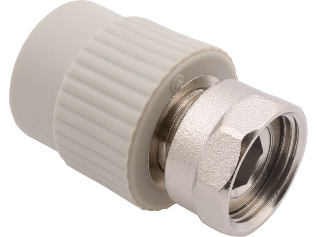 муфта пп с накидной гайкой 20x1/2" сер. fv plast (под заказ кратно коробкам) aa223020012 от BTSprom.by