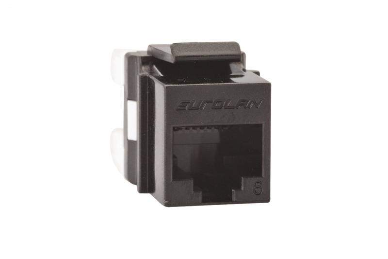 модуль utp кат.6 keystone черн. eurolan 16b-u6-03bl от BTSprom.by