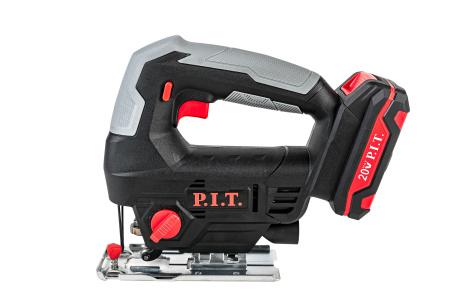 лобзик аккумуляторный 20в 70мм 0-2400об/мин бзп маятник 1акб 2а.ч заряд. устр. (кейс) p.i.t. pst20h-70a/1 от BTSprom.by
