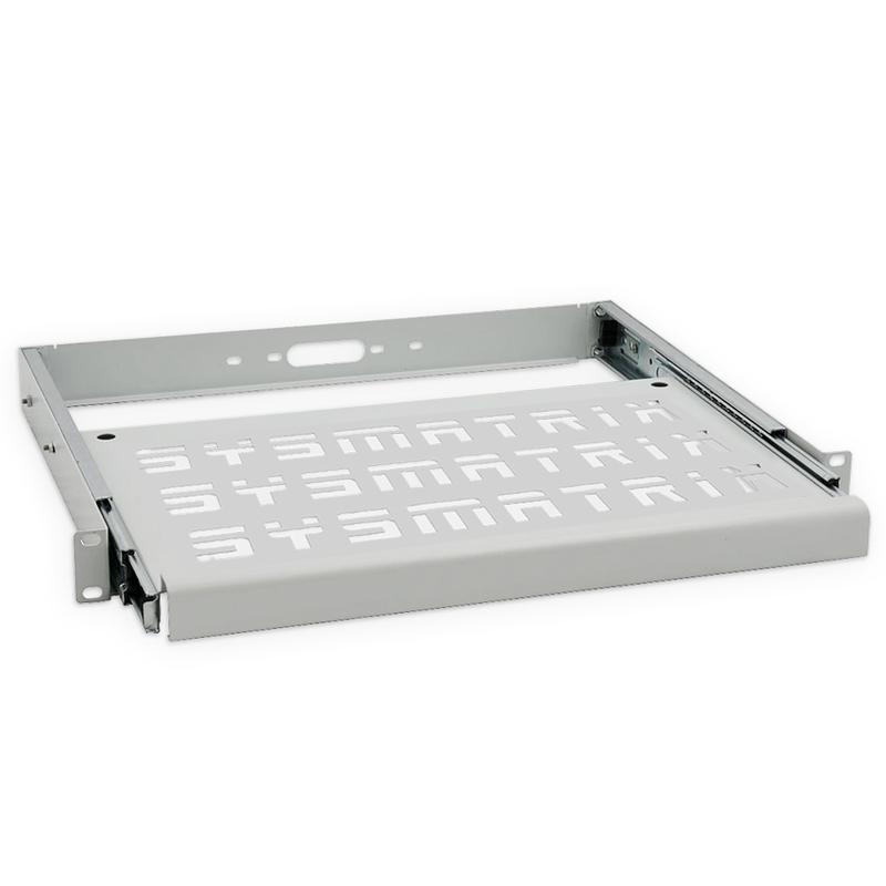 полка выдвижная перфорир. 19дюйм для установки клавиатуры ral 7035 сер. sysmatrix sh 0022.700 от BTSprom.by