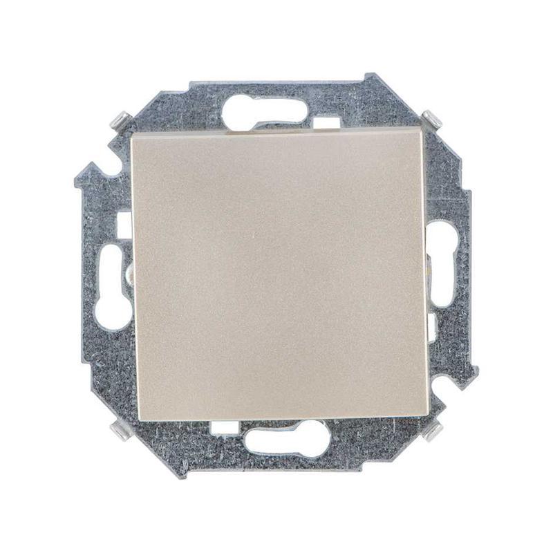 переключатель перекрестный 1-кл. сп simon 15 16а ip20 250в с 3-х мест винтов. зажим механизм шампань simon 1591251-034 от BTSprom.by