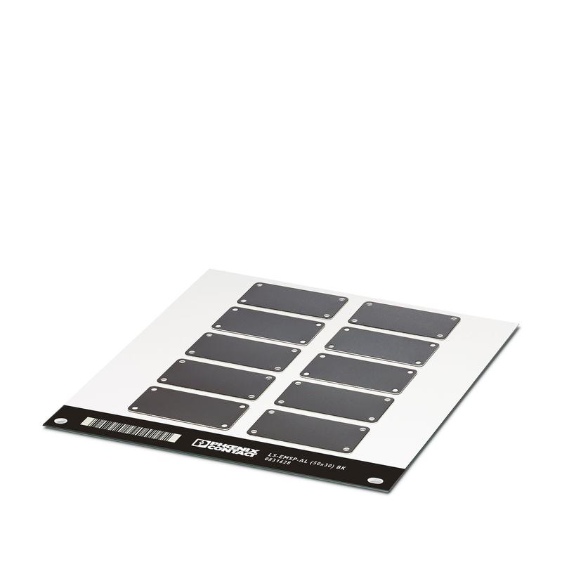 маркер для устройств ls-emsp-al (50х30) bk phoenix contact 831628 от BTSprom.by