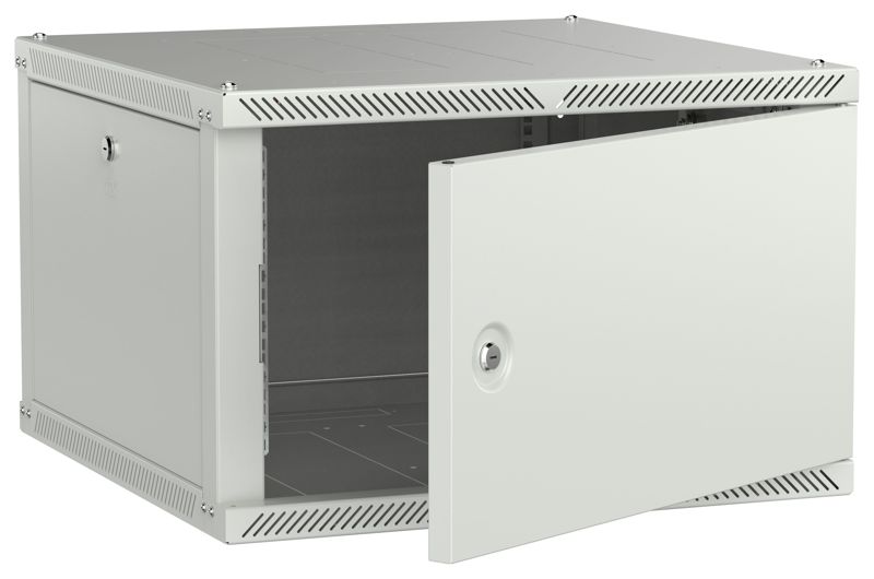 шкаф linea w 2.0 6u 600х600мм дверь метал. сер. itk lwr3-06u66-mf-2 от BTSprom.by