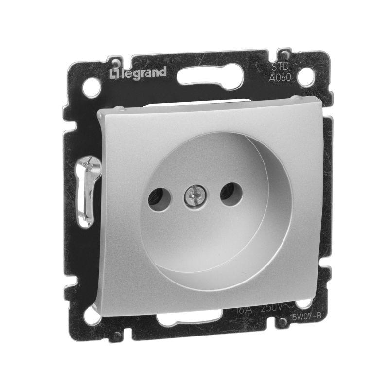 розетка 1-м сп valena 16а ip21 2p без заземл. механизм алюм. (diy-упак.) iek 694341 от BTSprom.by