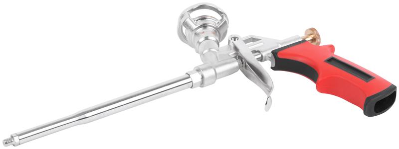  Пистолет для монтажной пены прорезиненная ручка поворотный верхний адаптор FIT 14274 фото в каталоге от BTSprom.by