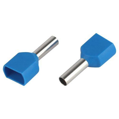 наконечник-гильза двойн. ншви(2) 2.5-10 с изолированным фланцем (уп.500шт) эра б0063943 от BTSprom.by