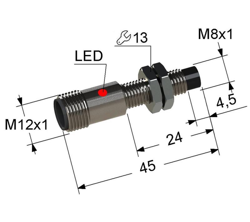 выключатель бесконтактный ps2-08m45-5n11-c4 мега-к a8010-32100277 от BTSprom.by