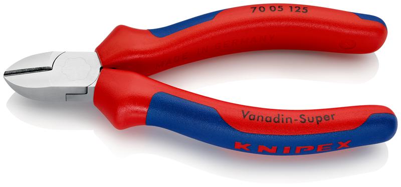 бокорезы l-125мм твердость кромок 62 hrc хром. knipex kn-7005125 от BTSprom.by