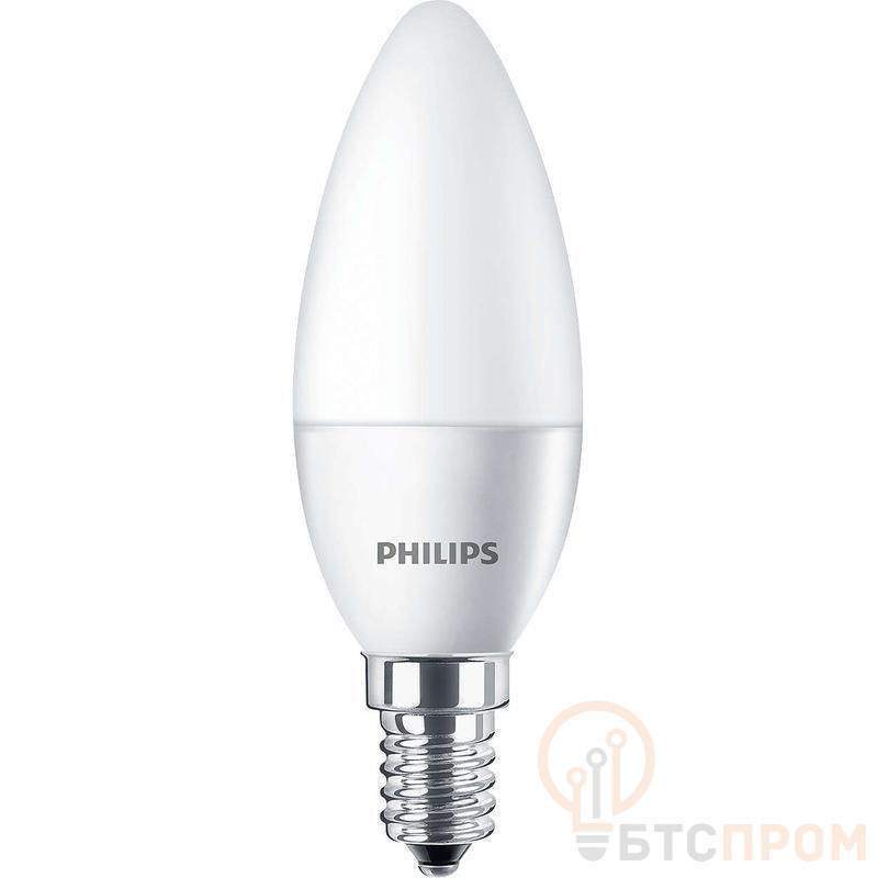 лампа светодиодная ess ledcandle 6вт b35fr 620лм e14 827 philips 929002970807 от BTSprom.by